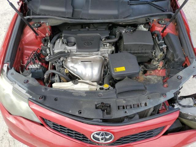 4T1BF1FK8DU699085 - 2013 TOYOTA CAMRY L RED photo 11