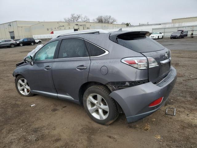 2T2BK1BA9CC146255 - 2012 LEXUS RX 350 GRAY photo 2