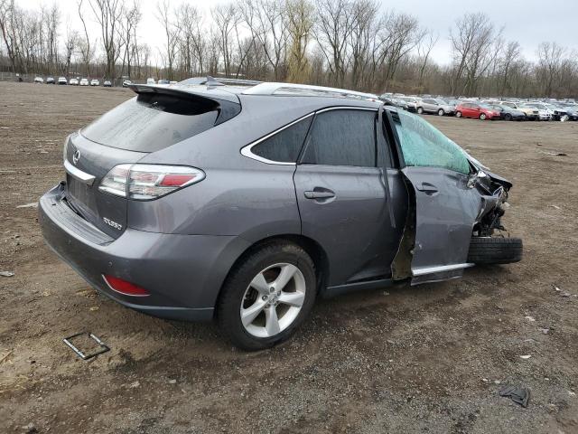 2T2BK1BA9CC146255 - 2012 LEXUS RX 350 GRAY photo 3