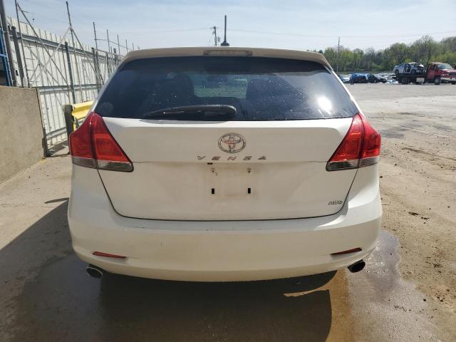 4T3BK11A19U015714 - 2009 TOYOTA VENZA WHITE photo 6