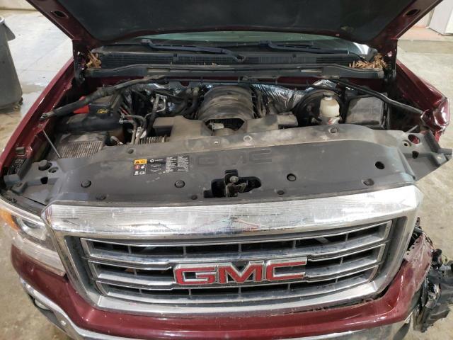 1GTV2VEC0EZ267237 - 2014 GMC SIERRA K1500 SLT BURGUNDY photo 7