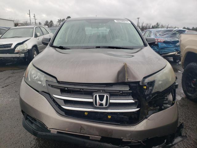 5J6RM4H31CL071920 - 2012 HONDA CR-V LX BROWN photo 5