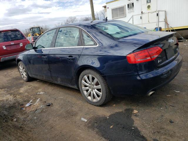 WAULK78KX9N023904 - 2009 AUDI A4 3.2 QUATTRO BLUE photo 2