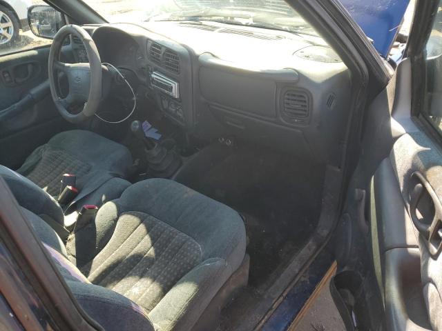 1GCCS1445WK250289 - 1998 CHEVROLET S TRUCK S10 BLUE photo 8