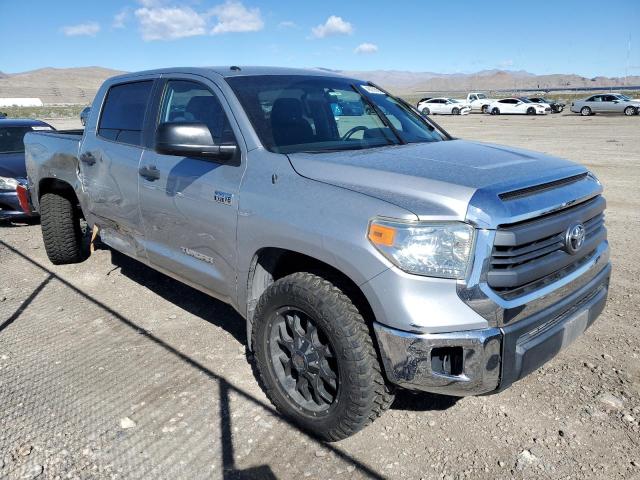 5TFEY5F1XEX168500 - 2014 TOYOTA TUNDRA CREWMAX SR5 SILVER photo 4