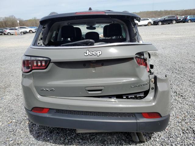 3C4NJDCB0LT196780 - 2020 JEEP COMPASS LIMITED GRAY photo 6