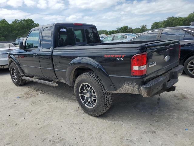 1FTLR4FE1APA13846 - 2010 FORD RANGER SUPER CAB BLACK photo 2