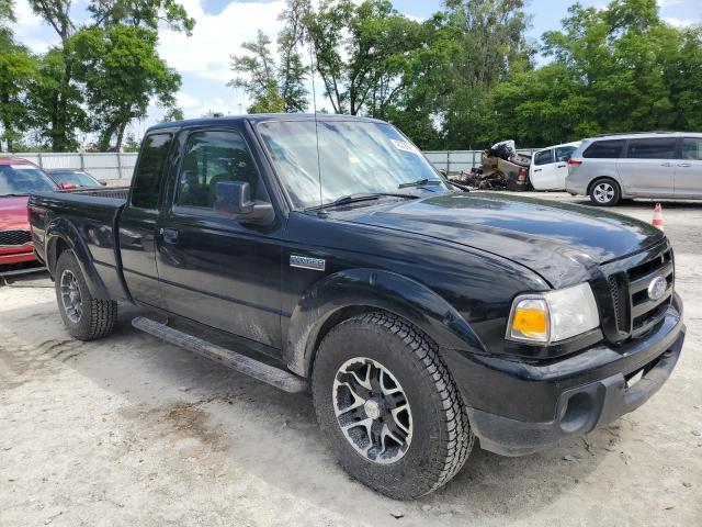 1FTLR4FE1APA13846 - 2010 FORD RANGER SUPER CAB BLACK photo 4