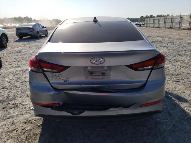 5NPD74LF2HH212479 - 2017 HYUNDAI ELANTRA SE SILVER photo 6