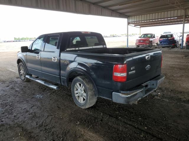 1FTPW12594KC68633 - 2004 FORD F150 SUPERCREW BLACK photo 2