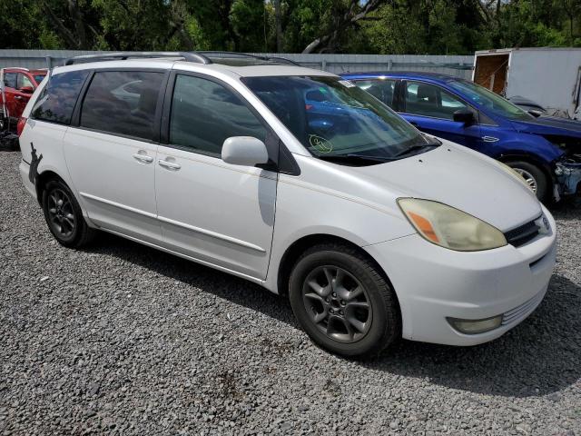 5TDZA22C15S286050 - 2005 TOYOTA SIENNA XLE WHITE photo 4