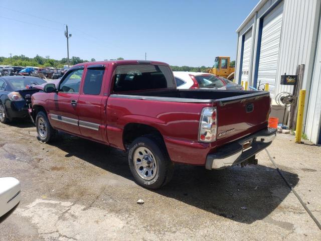 1GCEC19T76Z148392 - 2006 CHEVROLET SILVER1500 C1500 BURGUNDY photo 2