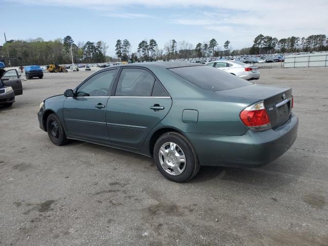 4T1BE32K65U043098 - 2005 TOYOTA CAMRY LE GREEN photo 2