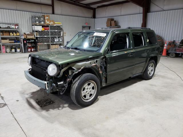 1J8FT28W18D778620 - 2008 JEEP PATRIOT SPORT GREEN photo 1