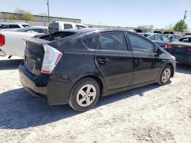 JTDKN3DU1B0311500 - 2011 TOYOTA PRIUS BLACK photo 3