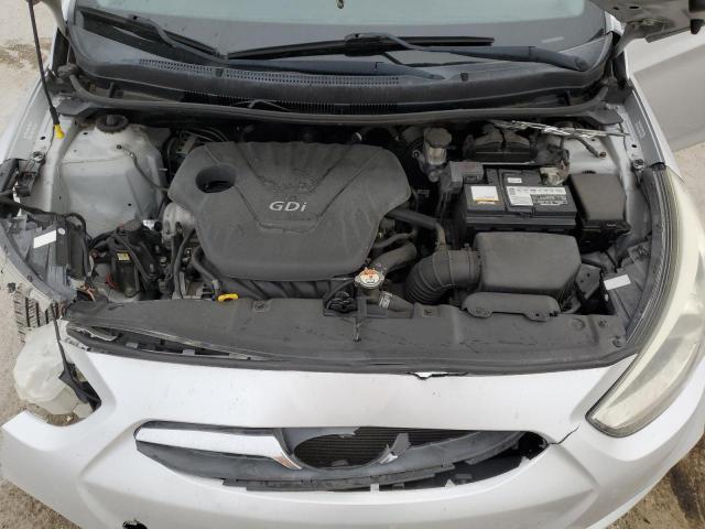 KMHCU4AE3EU767002 - 2014 HYUNDAI ACCENT GLS SILVER photo 11