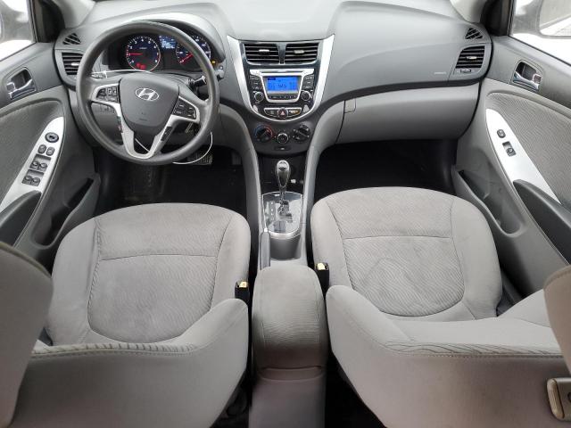 KMHCU4AE3EU767002 - 2014 HYUNDAI ACCENT GLS SILVER photo 8