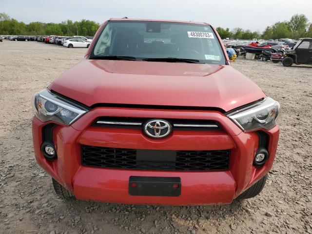 JTENU5JR6M5932549 - 2021 TOYOTA 4RUNNER SR5/SR5 PREMIUM 红色 照片 5