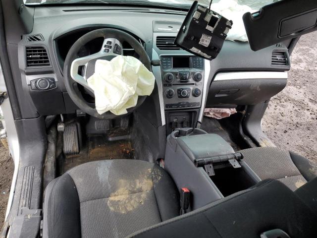 1FM5K8AR4DGB28262 - 2013 FORD EXPLORER POLICE INTERCEPTOR SILVER photo 8