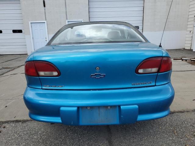 1G1JC1243V7193320 - 1997 CHEVROLET CAVALIER BASE TEAL photo 6