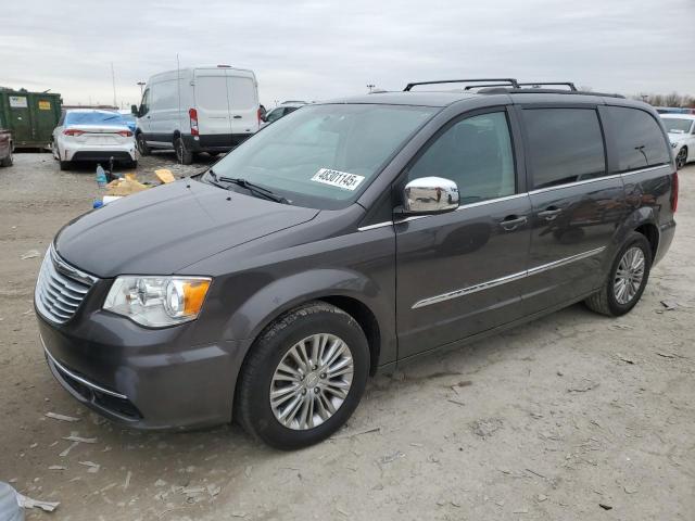 2C4RC1CG4FR674955 - 2015 CHRYSLER TOWN & COU TOURING L GRAY photo 1