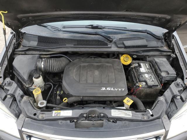 2C4RC1CG4FR674955 - 2015 CHRYSLER TOWN & COU TOURING L GRAY photo 12