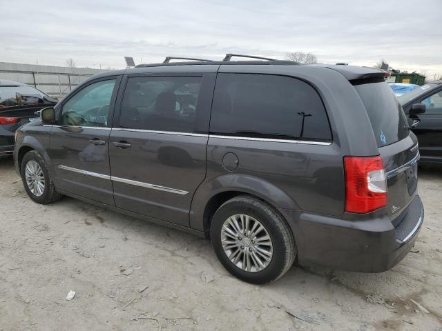 2C4RC1CG4FR674955 - 2015 CHRYSLER TOWN & COU TOURING L GRAY photo 2