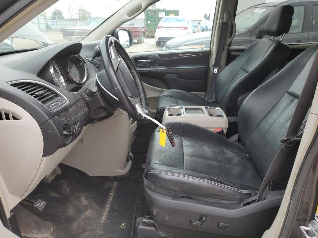 2C4RC1CG4FR674955 - 2015 CHRYSLER TOWN & COU TOURING L GRAY photo 7