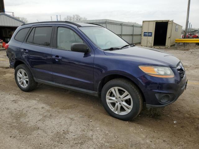 5NMSGDAB2AH412675 - 2010 HYUNDAI SANTA FE GLS BLUE photo 4