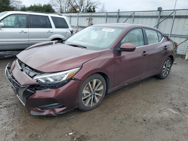 3N1AB8CV2PY259287 - 2023 NISSAN SENTRA SV RED photo 1