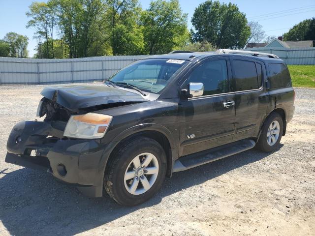 5N1BA08D59N602207 - 2009 NISSAN ARMADA SE BLACK photo 1