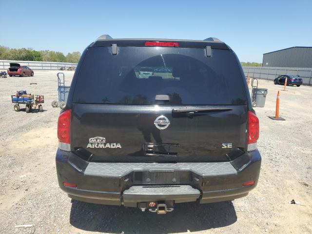 5N1BA08D59N602207 - 2009 NISSAN ARMADA SE BLACK photo 6