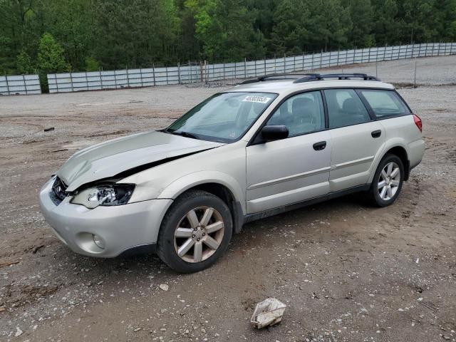 4S4BP61C367359614 - 2006 SUBARU LEGACY OUTBACK 2.5I SILVER photo 1