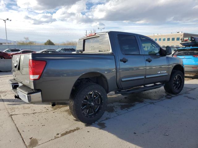 1N6AA07C48N358506 - 2008 NISSAN TITAN XE GRAY photo 3