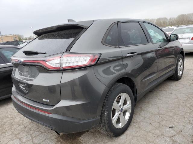 2FMPK4G91GBB83885 - 2016 FORD EDGE SE GRAY photo 3