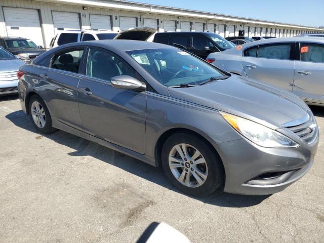 5NPEB4AC7EH851092 - 2014 HYUNDAI SONATA GLS GRAY photo 4