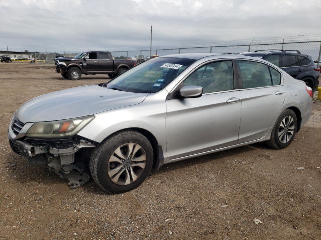 1HGCR2F30DA148568 - 2013 HONDA ACCORD LX SILVER photo 1