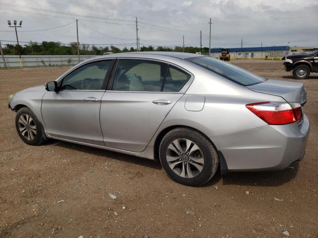 1HGCR2F30DA148568 - 2013 HONDA ACCORD LX SILVER photo 2