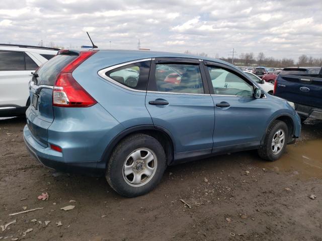 2HKRM3H38FH546889 - 2015 HONDA CR-V LX BLUE photo 3