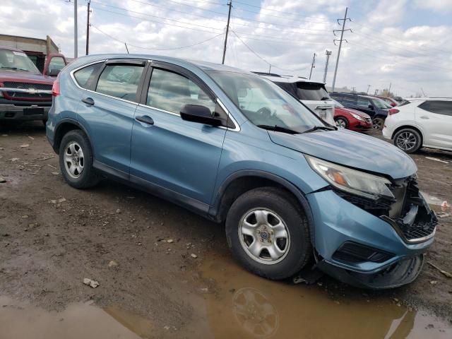 2HKRM3H38FH546889 - 2015 HONDA CR-V LX BLUE photo 4