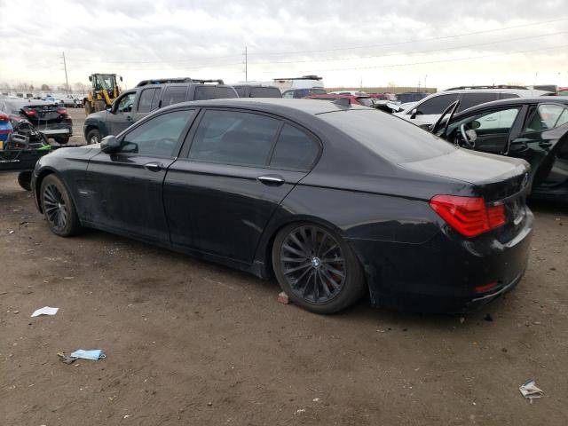 WBAKB8C51BCY66040 - 2011 BMW 750 LI BLACK photo 2