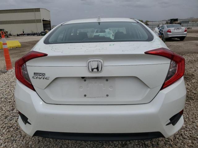 19XFC2F8XHE054225 - 2017 HONDA CIVIC EX WHITE photo 6