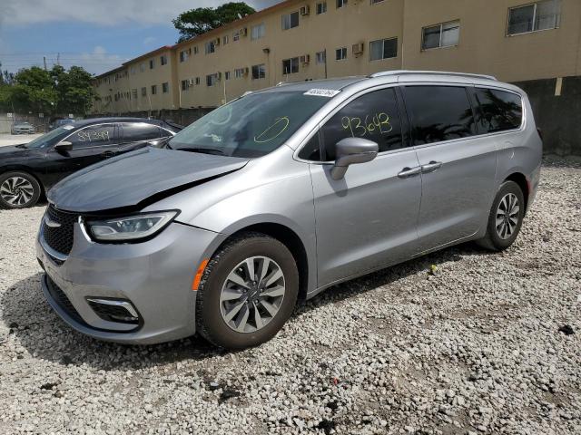 2C4RC1BG3MR509235 - 2021 CHRYSLER PACIFICA TOURING L SILVER photo 1