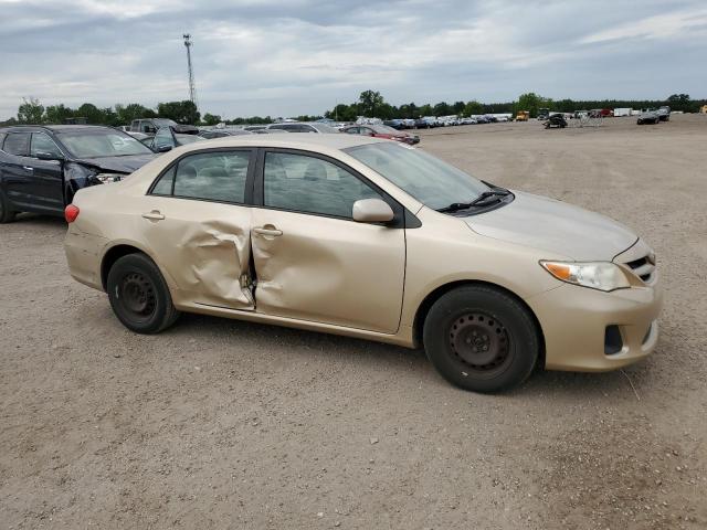 JTDBU4EEXB9127555 - 2011 TOYOTA COROLLA BASE GOLD photo 4