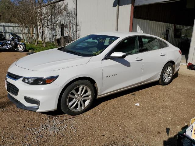 1G1ZD5ST7JF170959 - 2018 CHEVROLET MALIBU LT WHITE photo 1