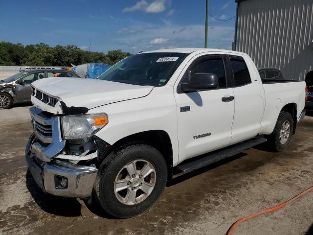 5TFRW5F13GX197444 - 2016 TOYOTA TUNDRA DOUBLE CAB SR/SR5 WHITE photo 1