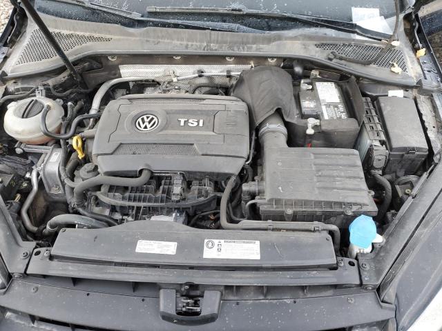 3VW217AU0HM041606 - 2017 VOLKSWAGEN GOLF S BLACK photo 11