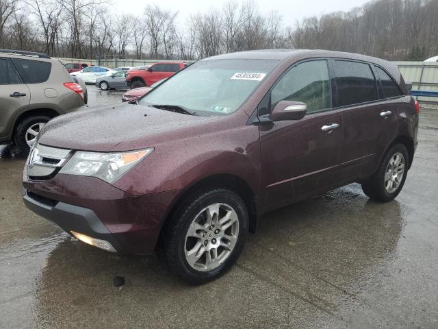 2HNYD28398H538506 - 2008 ACURA MDX TECHNOLOGY BURGUNDY photo 1