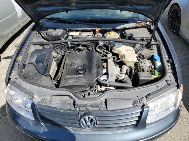 WVWAC63B11P012310 - 2001 VOLKSWAGEN PASSAT GLS GRAY photo 11