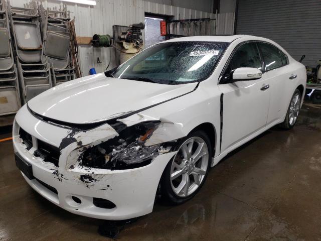 1N4AA5AP0CC816208 - 2012 NISSAN MAXIMA S WHITE photo 1